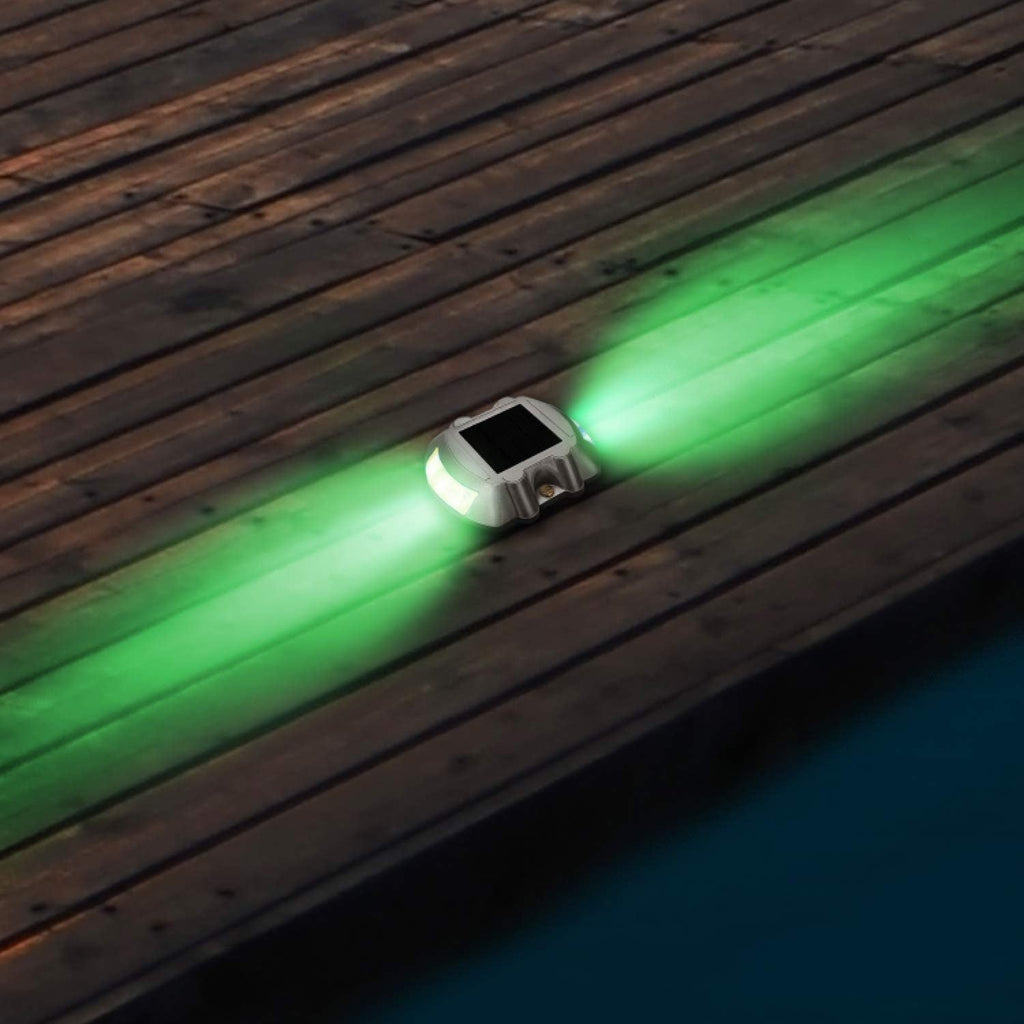 NNETM Solar Driveway Deck Lights (2 pcs)