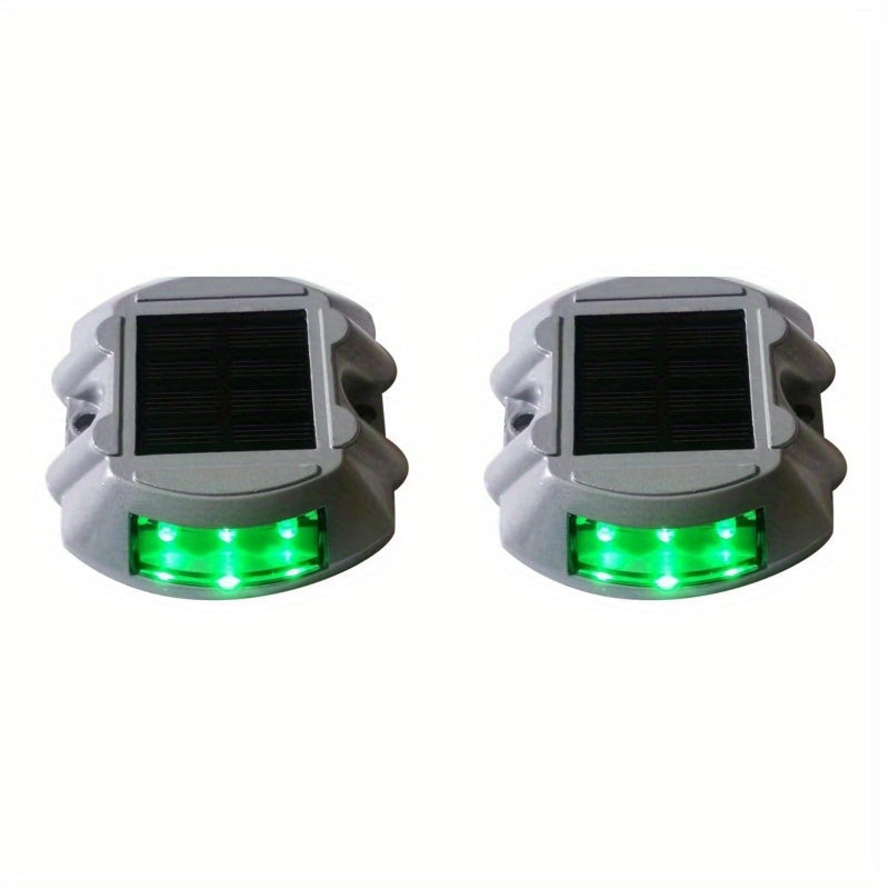 NNETM Solar Driveway Deck Lights (2 pcs)